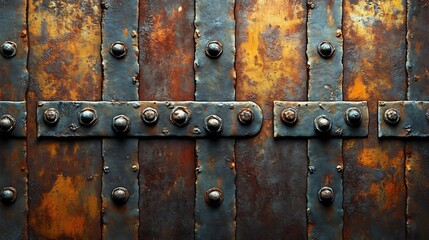 Transparent rusted metal texture vintage and industrial themed designs