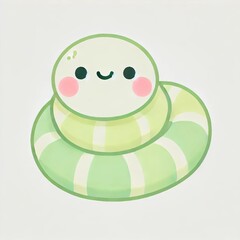 Minimalist Plush Snake Toy