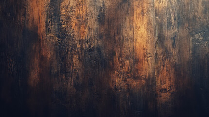 Obraz premium Dark Rustic Wooden Texture with Aged and Weathered Surface.