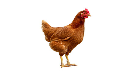 Fototapeta premium chicken on a white background