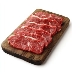 Fototapeta premium Sizzling Steaks: Premium Cuts of Raw Beef Ready for Grilling