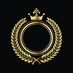 Vector set of gold vintage frames. Elegant element for design in Eastern style, place for text. Floral golden border. Lace illustration for invitations and greeting cards.
