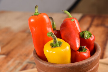 mini peppers hot fruit seasoning for spicy natural food