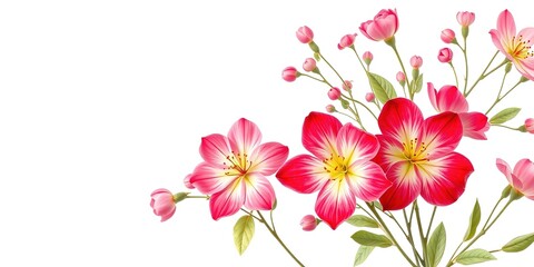 Obraz premium Spring's Symphony of Hues on Ethereal Canvas