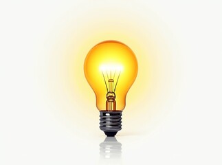 Creative Brainstorming - Lightbulb Ideas Burst