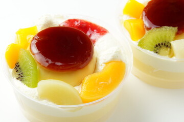 プリンアラモード