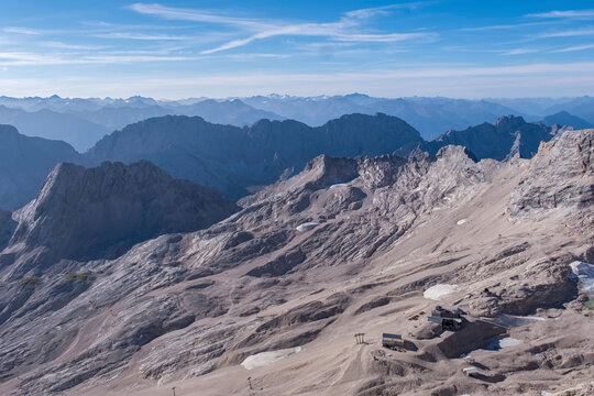 Ausblick von der Zugspitze
