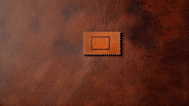 Craftsmanship of Leather Hands Showcasing Brown Material and Texture with Precision
