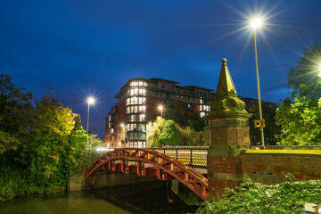 Mill lane in Leicester, England