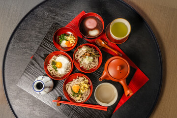 出雲そば　Izumo soba (traditional noodles from Izumo)