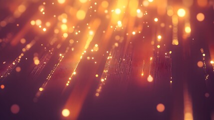 Obraz premium Glowing digital symbols in abstract form, representing the essence of modern coding and technology