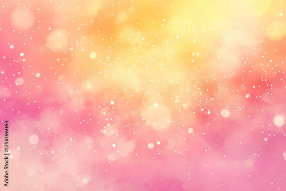Poster abstract pastel bokeh background with soft light