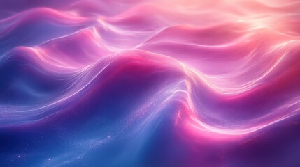 Obraz premium Dreamy Waves background of Light and Color