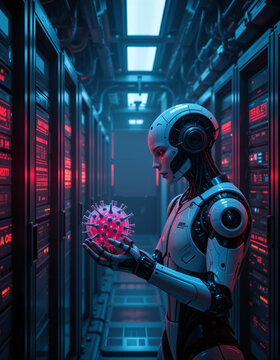 Artificial Intelligence Controlling a Bioweapon Virus