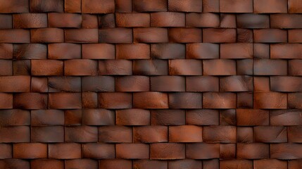 Obraz premium Rustic Brown Woven Texture Background