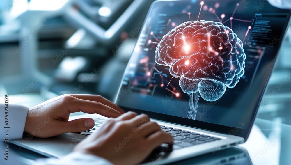 Poster exploring the neural networks: understanding brain connectivity & digital simulations for cognitive 
