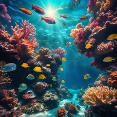 Obraz premium Underwater Paradise