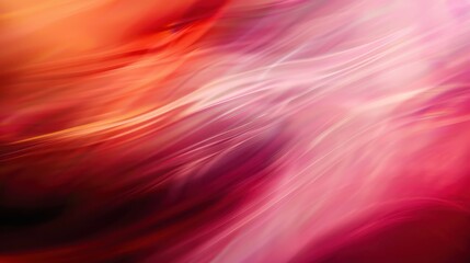 Warm and Dynamic Abstract Image with Smooth Color Gradients