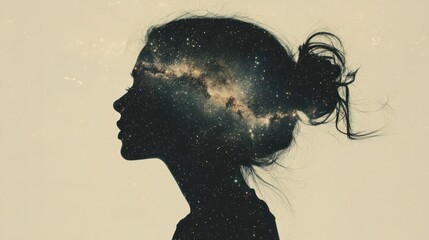 Cosmic Woman: A Silhouette of Inner Universe