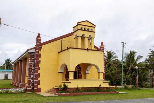 Lifou Island Luecila Protestant Church