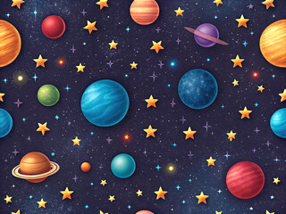 planets background 