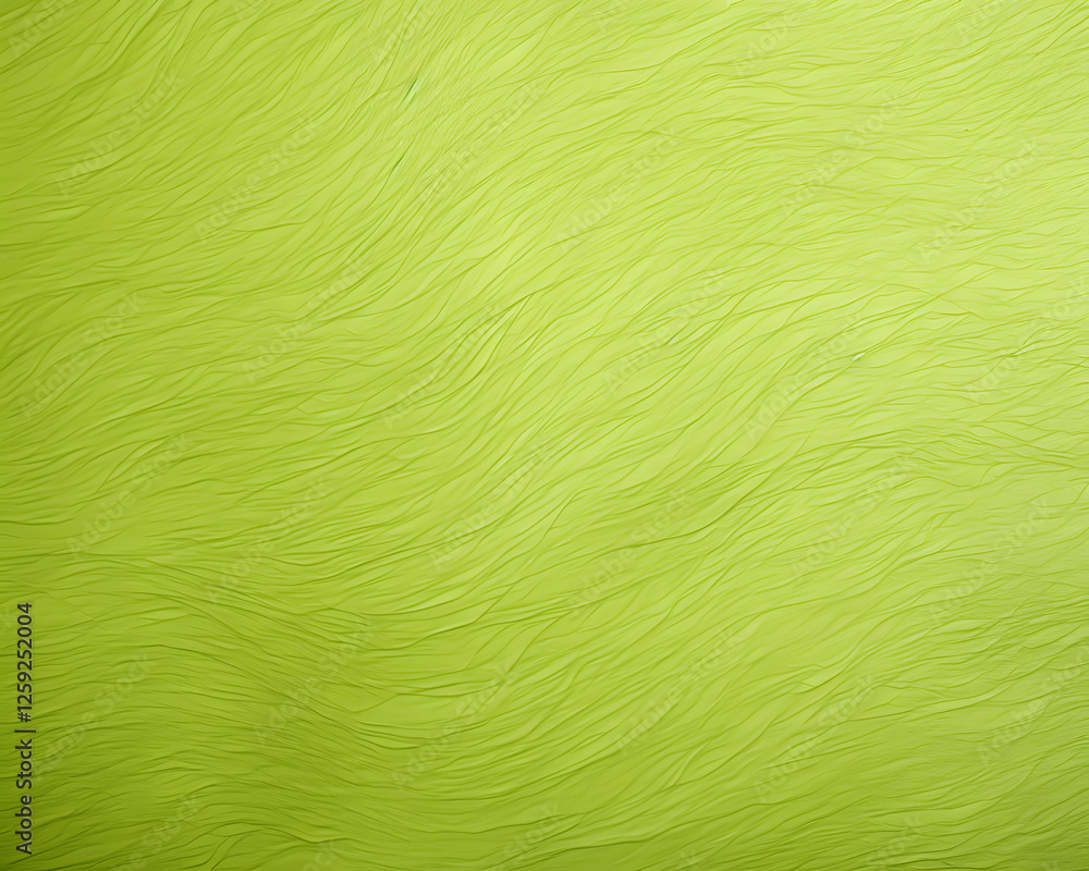 Poster Light Green Textured Surface with Wavy Linear Pattern