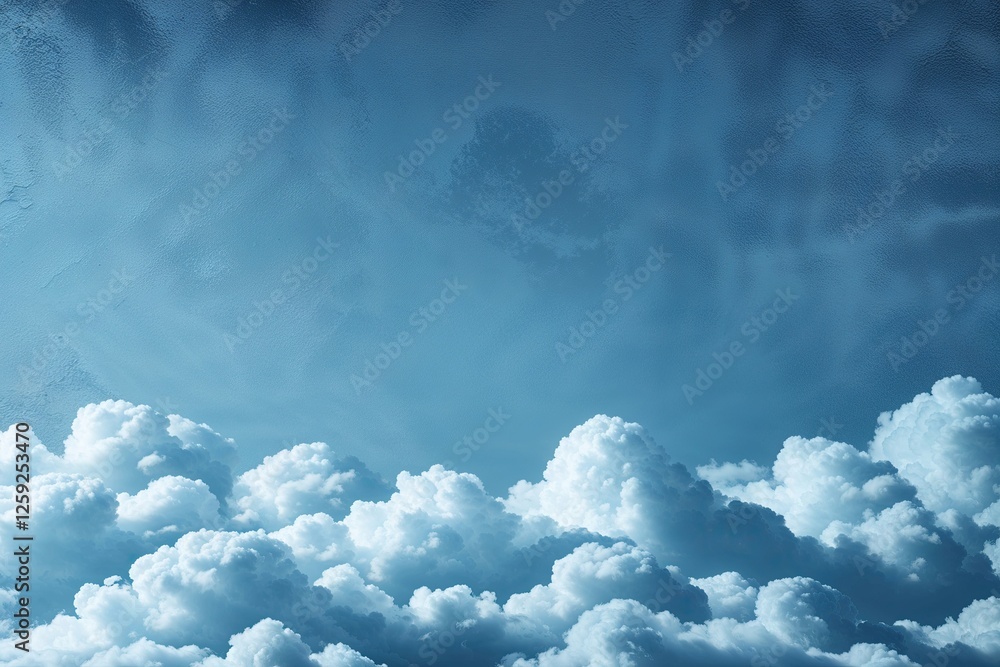 Poster calm blue gradient background with textured pattern transitioning to light gray for elegant web desi
