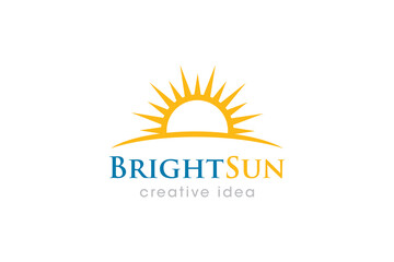 Sun Logo and Icon Template