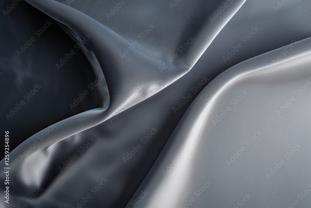 Poster subtle charcoal gray gradient background with soft velvety texture transitioning to light silver for