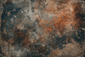 Rustic Dusty Vintage Background with Worn Texture and Grime for Music Album Covers and Posters