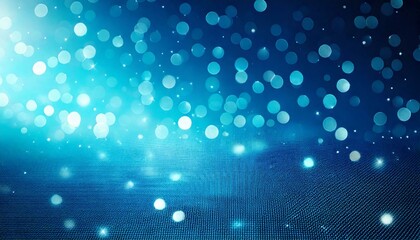 青い宇宙の中のまばゆい白い光