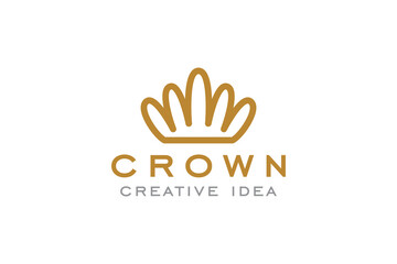 Crown Logo and Vector Template