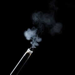 electrical cigarette vape on a black background
