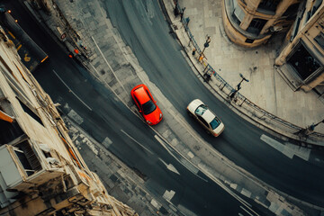      Woman with red lipstick playing violin in a band with other musicians