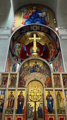 interior of a church on Belgrad