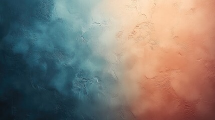 Abstract textured background blending blue and orange hues, creating a serene atmosphere