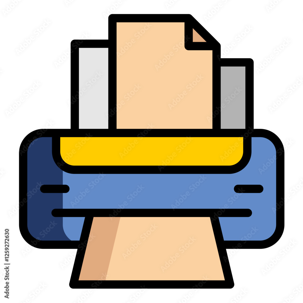 Canvas Prints Printer Icon