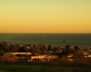 sunsets on the golden coast