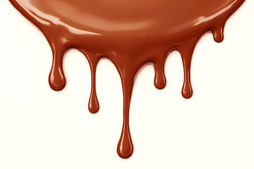 Realistic Chocolate Melt Effect with Soft Shadows