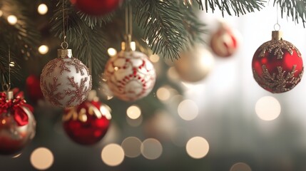 Golden christmas decorations on black background. Christmas decor in a christmas tree. A transparent background with a png. Golden holiday ornaments against a dark backdrop lifestyle.