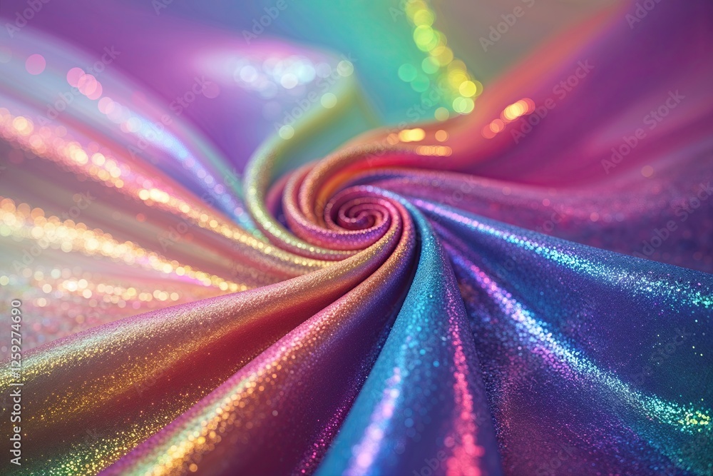 Aufkleber lively retro gradient background with gentle blur and shimmering texture