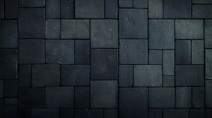 Dark Grey Paving Stone Texture Background