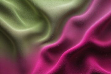 Obraz premium Pistachio and Magenta Abstract Gradient Background with Grainy Texture