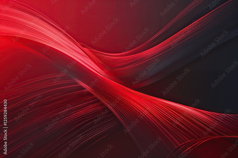 Poster vibrant red gradient background with subtle brushed texture for engaging design