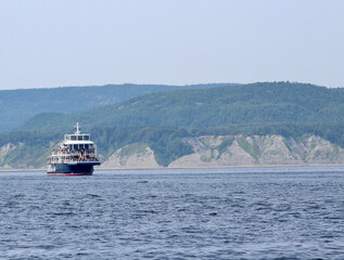 passenger ferry boat Quebec Tour Boat Adventure Tadoussac 