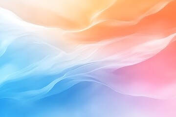 Fototapeta premium Fluid abstract background texture artistic composition digital art soft colors ethereal vibe