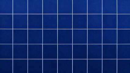 Close-up of dark blue ceramic tile texture background