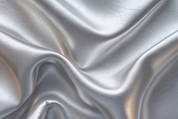 Naklejka premium Smooth Finish Abstract Silver Light Background with Grain Texture