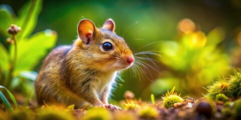 Obraz premium Discovering Local Rodents: A Documentary Photography Series of Small Native Animals