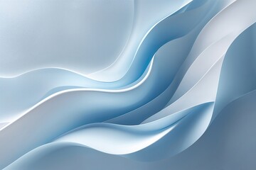 Elegant Light Blue and White Abstract Background with Smooth Gradient and Subtle Texture